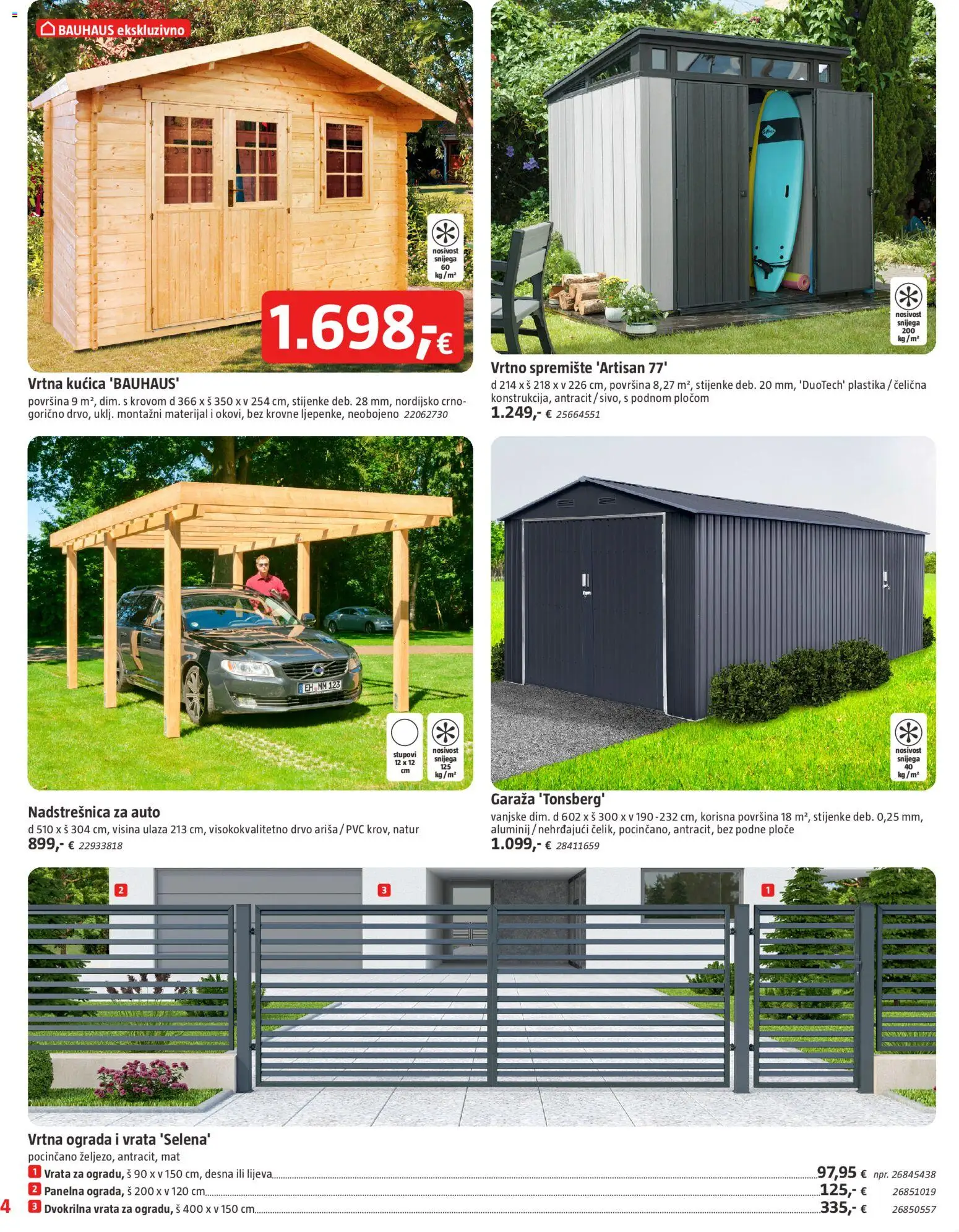 Bauhaus katalog | vrijedi od 18.03.2026 | Stranica: 4 | Proizvodi: Vrata