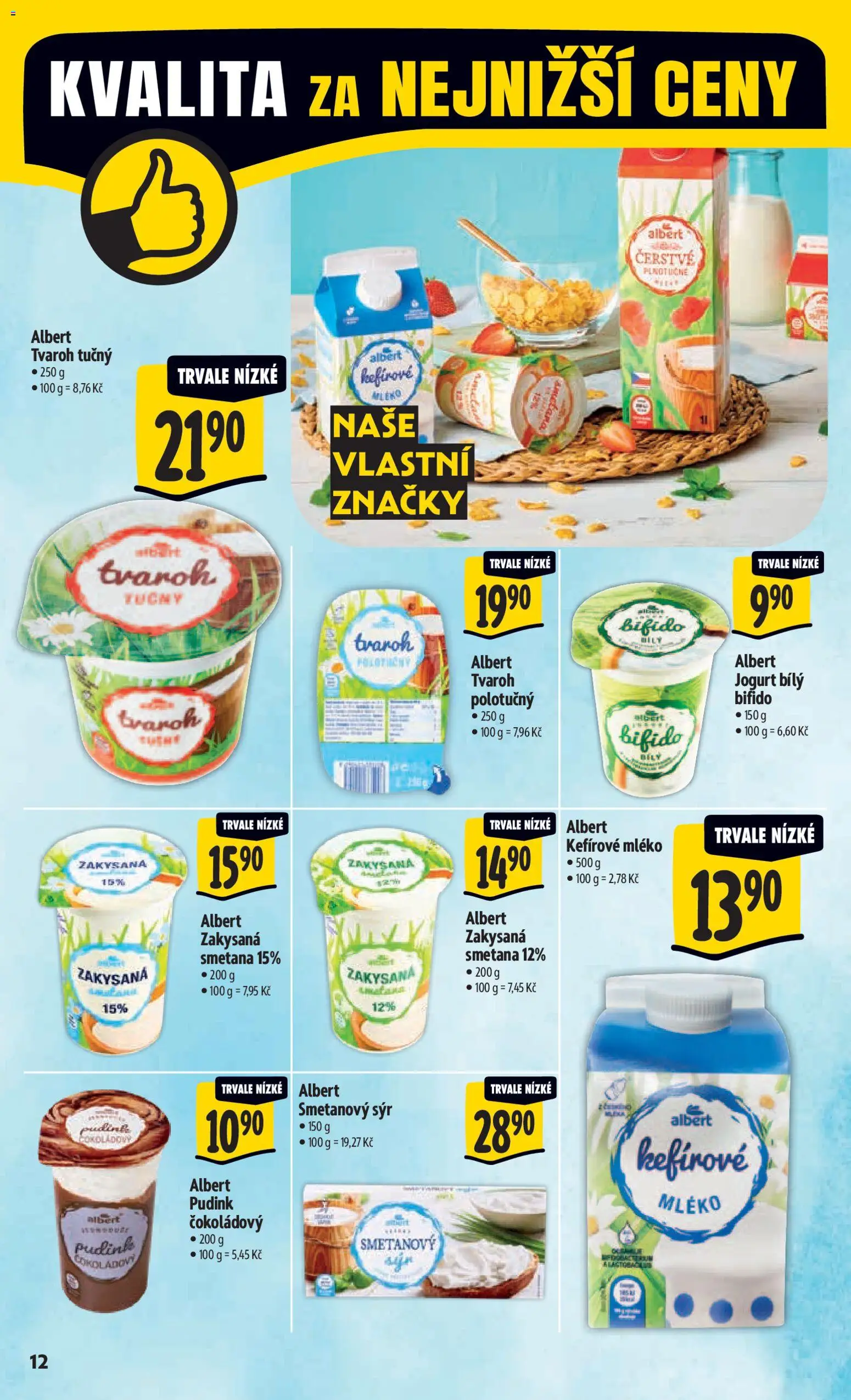 Albert leták - Hypermarket od 22.04.2026 | Strana: 20 | Produkty: Sýr, Jogurt, Smetana, Smetanový sýr
