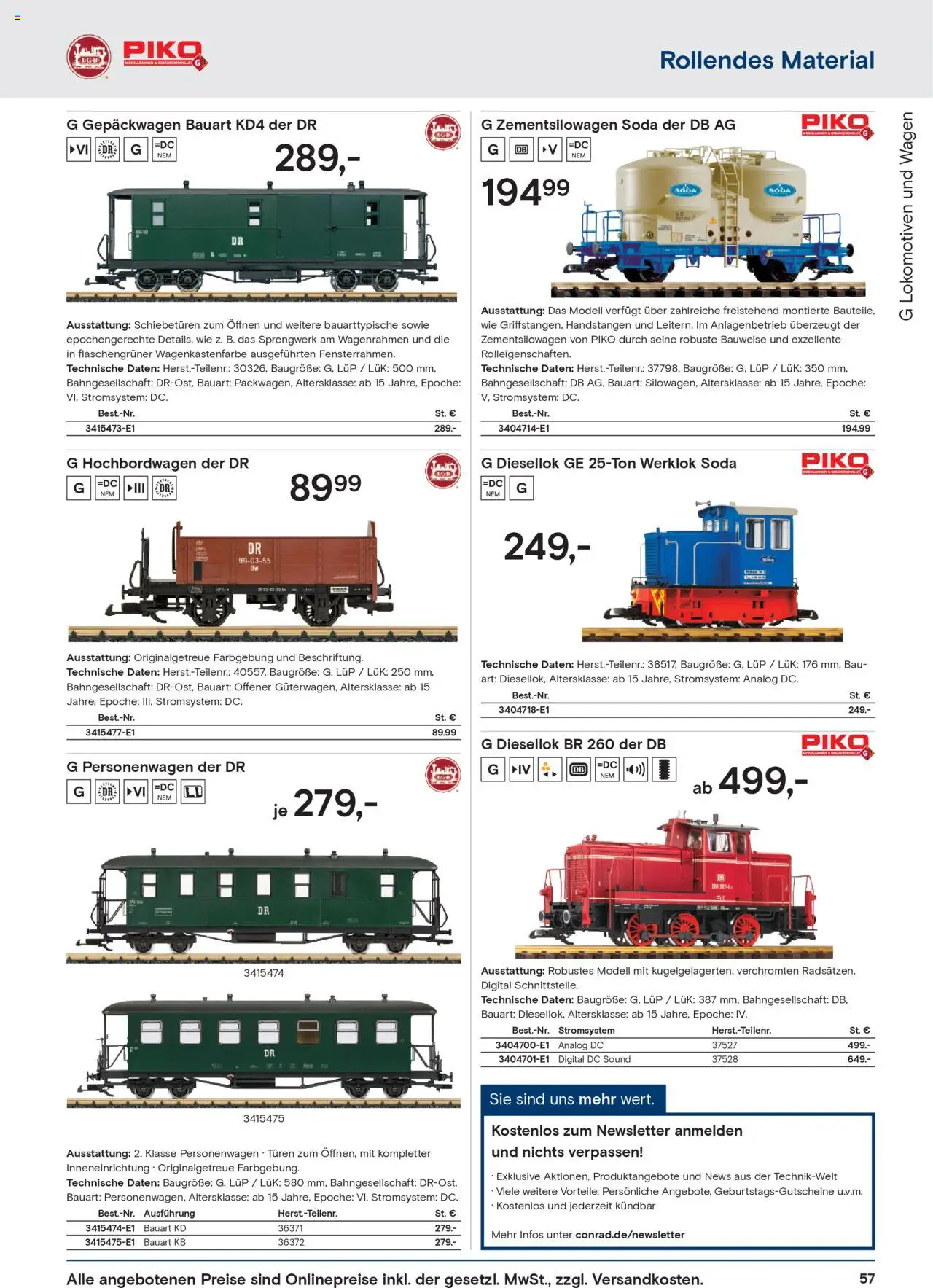 Conrad  Modellbahn Katalog - gültig ab dem 25.08.2025 | Seite: 59