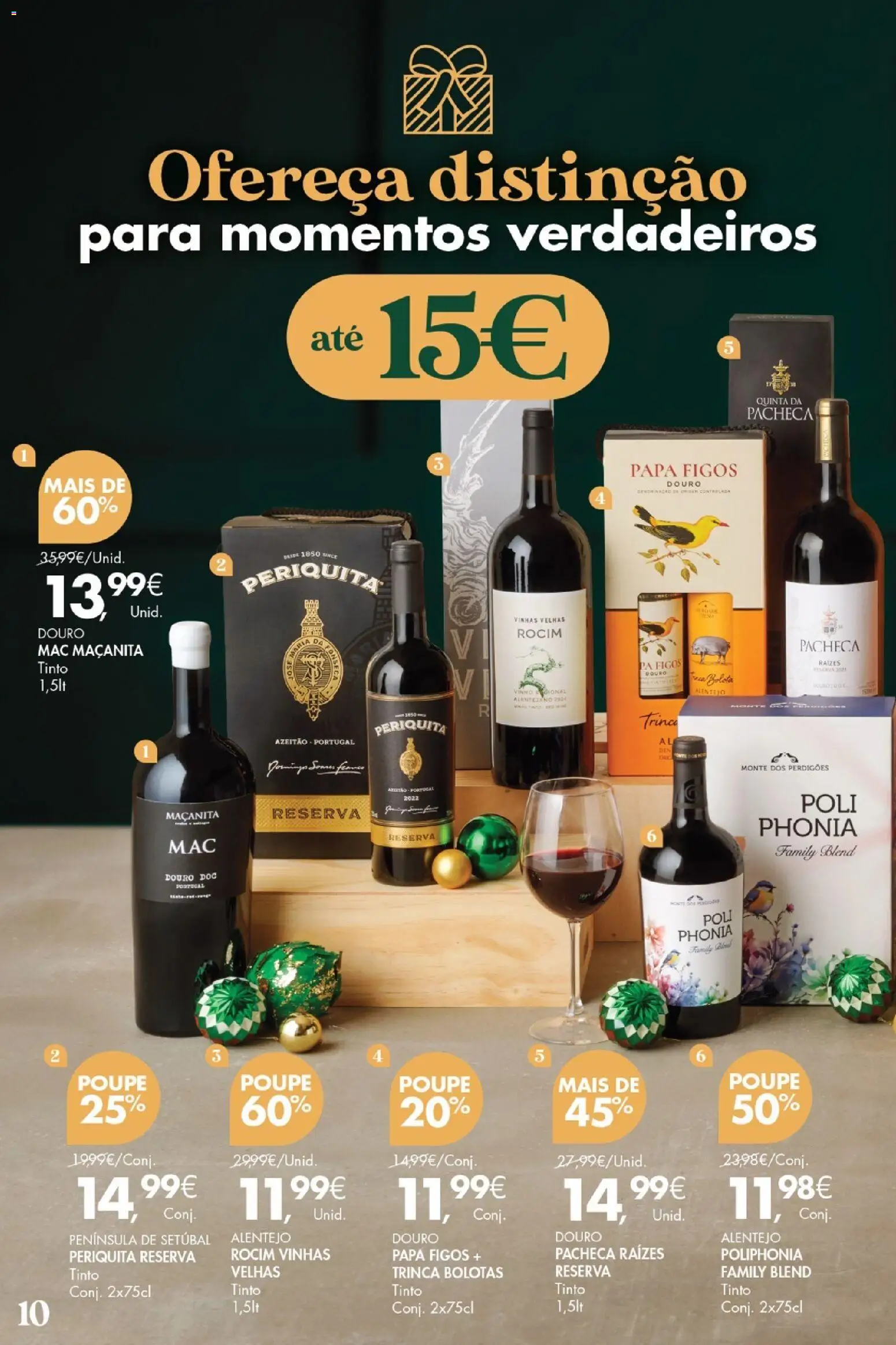Pingo Doce - Vinhos de Natal │ válido de 02.12.2025 | Página: 10 | Produtos: Pá
