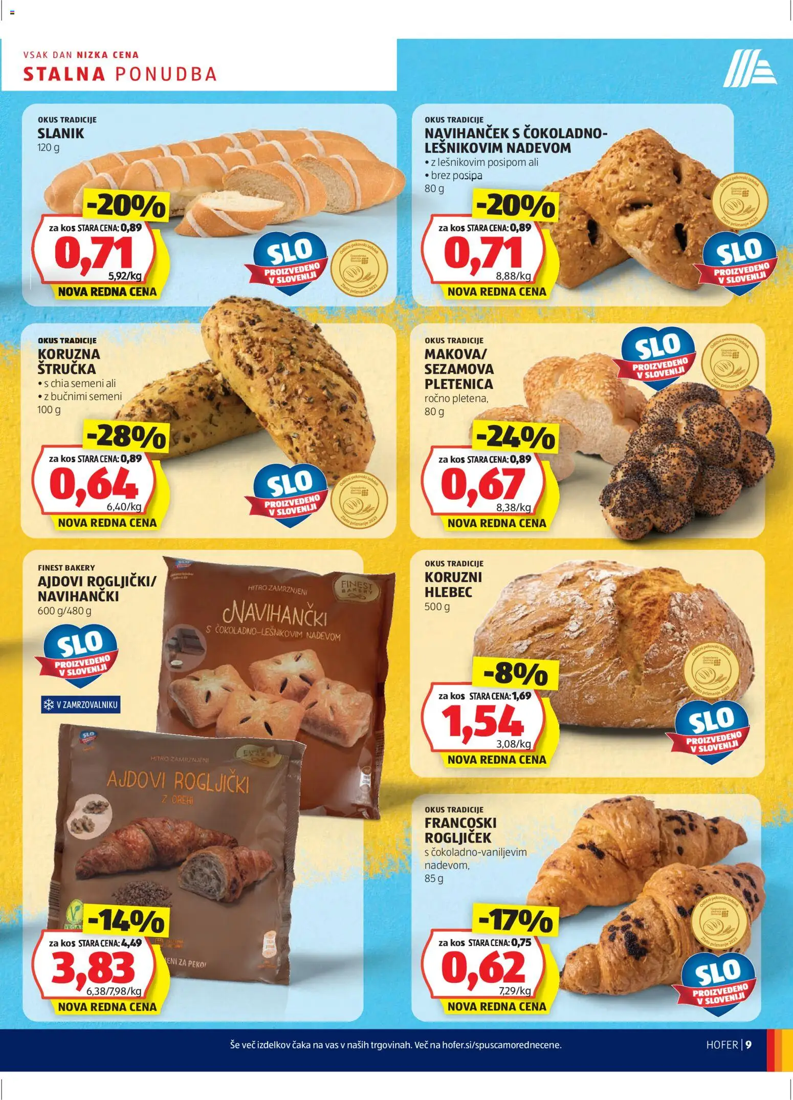 Novi Hofer katalog ponudbe – veljaven od 04.12.2025 | Stran: 9