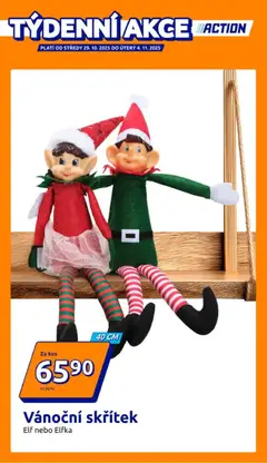 Náhled letáku Action leták od 29.10.2025