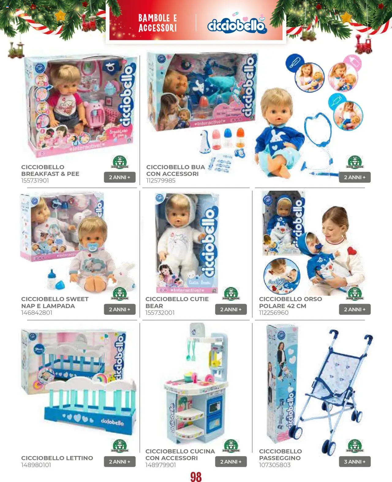 Volantino Toys Center del 17.10.2025 | Pagina: 100 | Prodotti: Lettino, Passeggino, Lampada