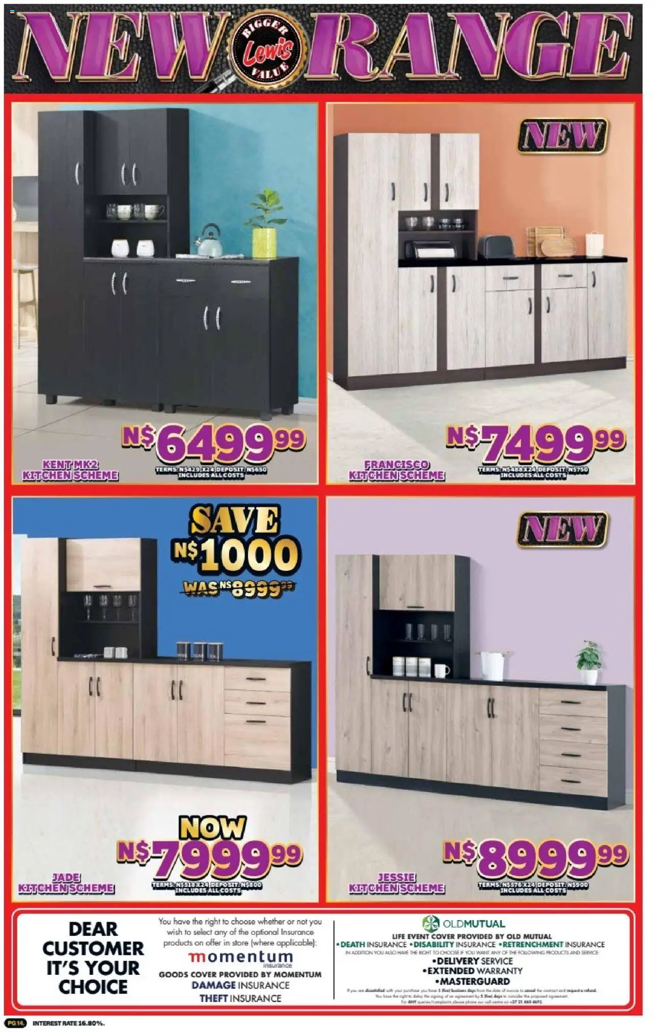 New Lewis Stores catalogue – valid from 01.10.2025 | Page: 14 | Products: Cover