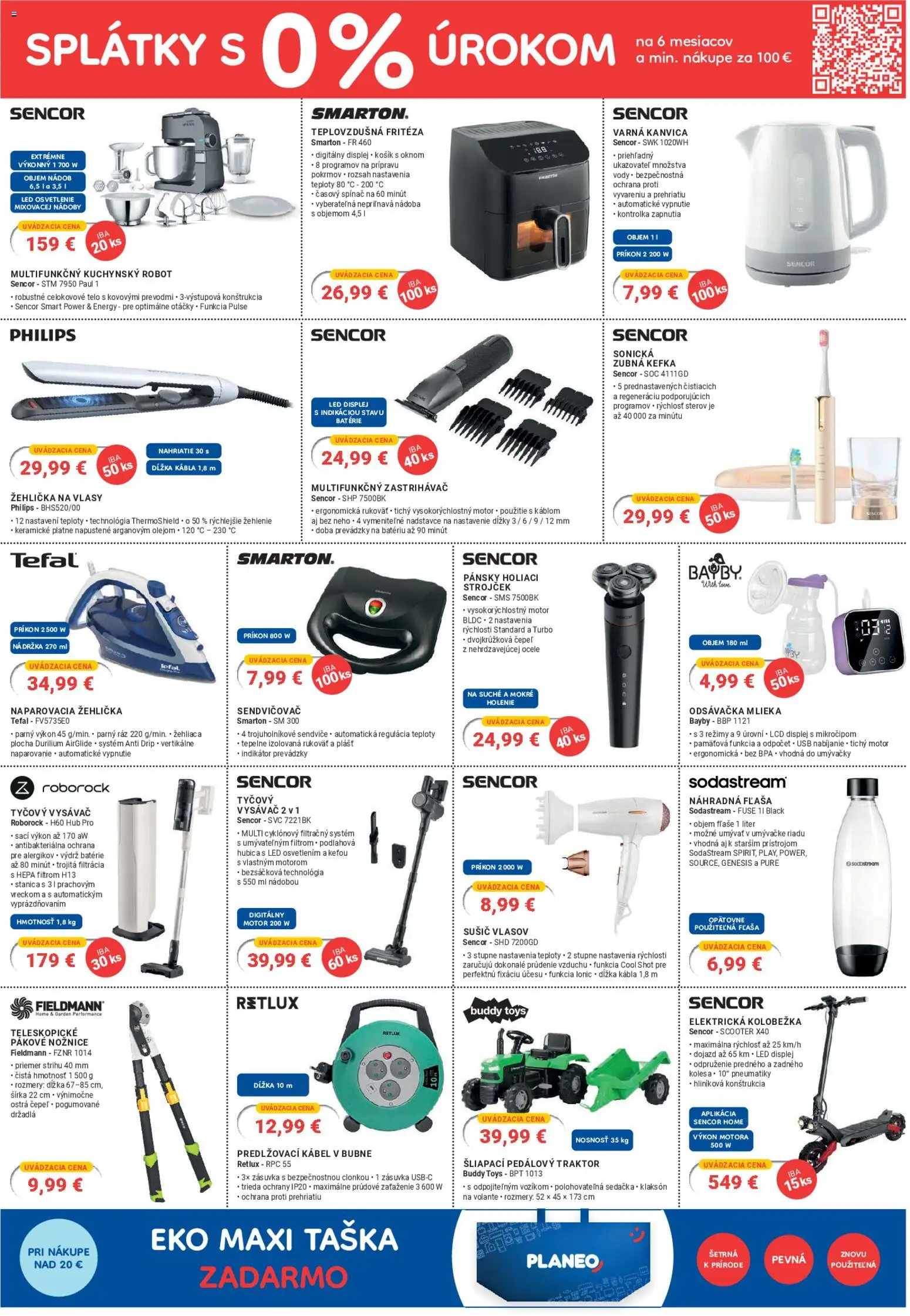 Nové Planeo Elektro akcie – leták je platný od 01.03.2026 | Strana: 2 | Produkty: Sedačka, Led osvetlenie, Osvetlenie, Sonická zubná kefka