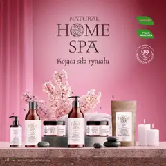 Pogląd oferty "NATURAL HOME SPA rytuał sakura OTULAJĄCY PEELING DO CIAŁA, Otulający peeling do ciała z ekstraktem z owoców wiśni i mleczko ryżowe." - ważna od 01.10.2025 | Strona: 18 | Produkty: Mydło w płynie, Body, Peeling, Mydło