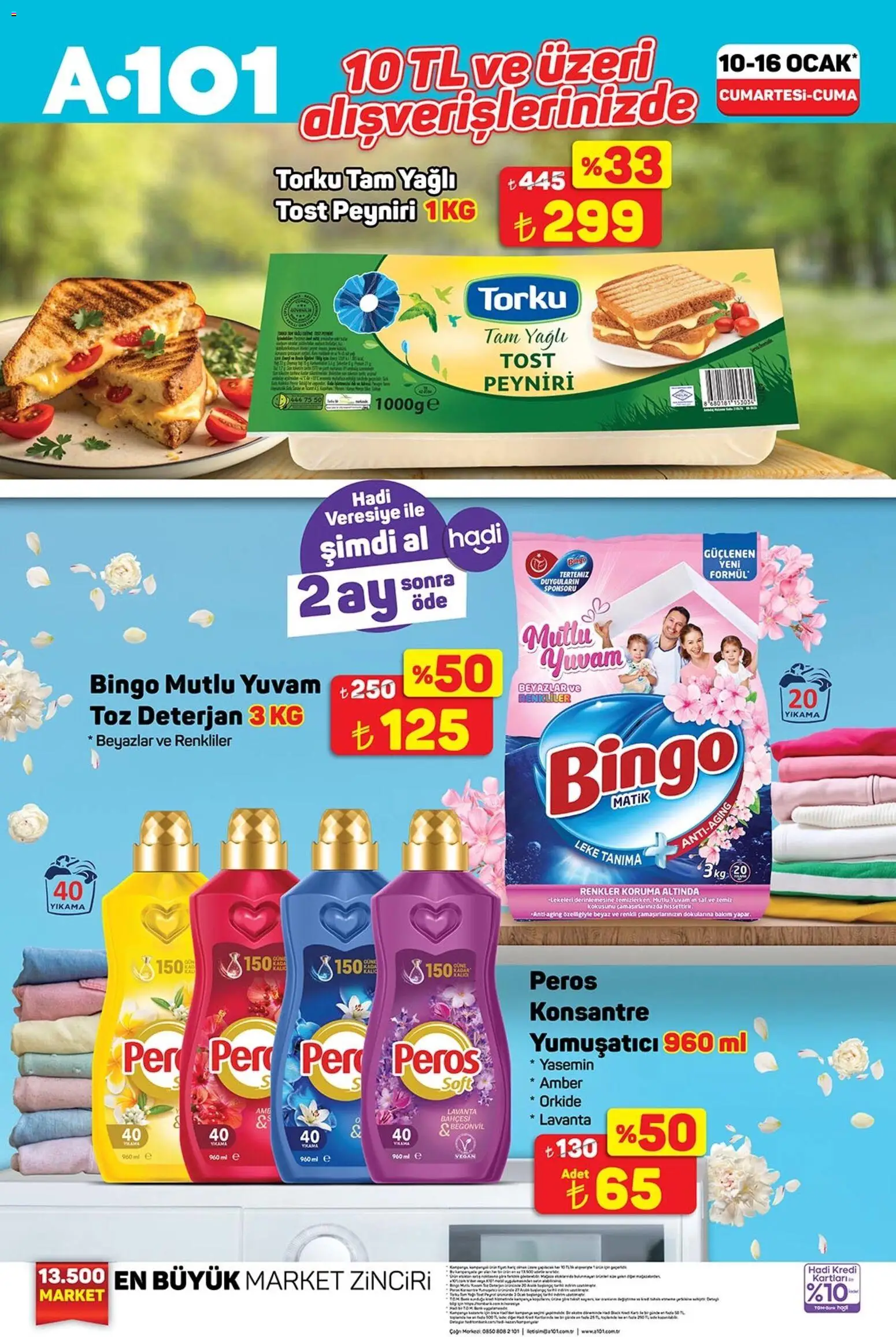 A101 Katalog - 10.01.2026 tarihinden itibaren geçerlidir | Sayfa: 4 | Ürünler: Yumuşatıcı, Deterjan, Yasemin