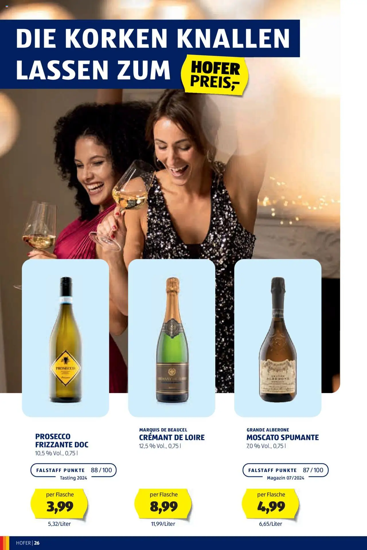 Hofer Wein-Magazin gültig ab 16.10.2024 | Seite: 26