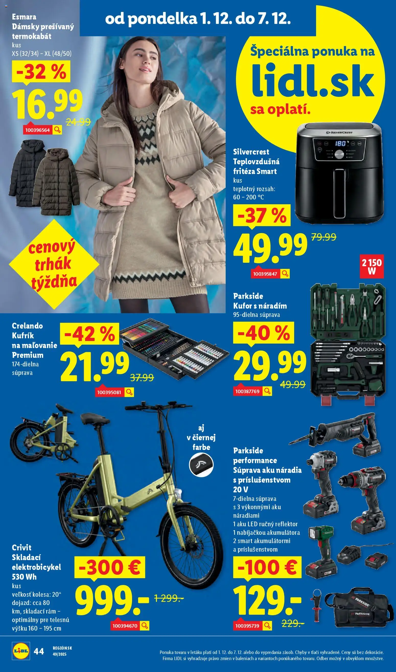 Nové Lidl akcie – leták je platný od 01.12.2025 | Strana: 58