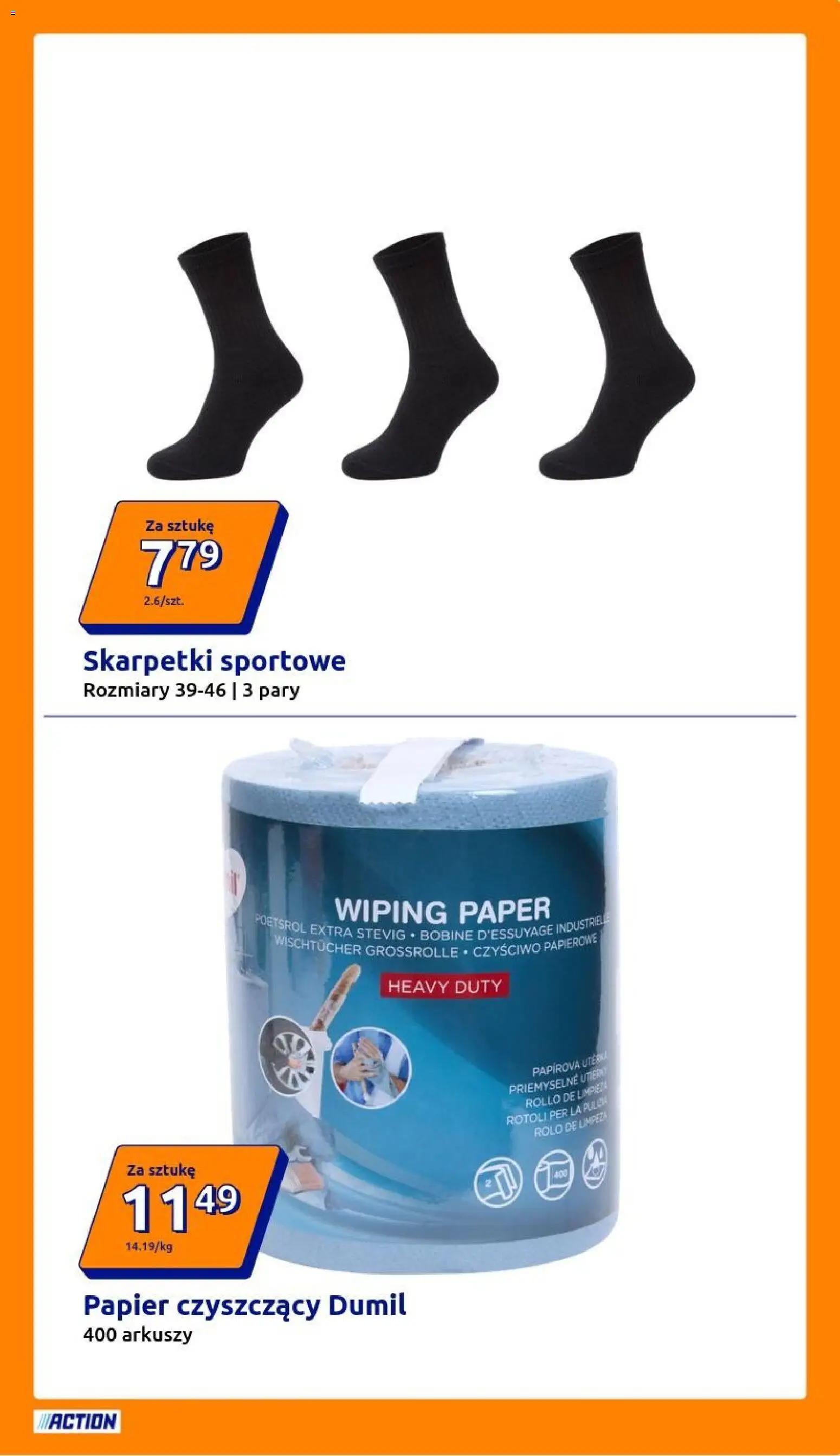 Action gazetka od 01.04.2026 | Strona: 13 | Produkty: Skarpetki