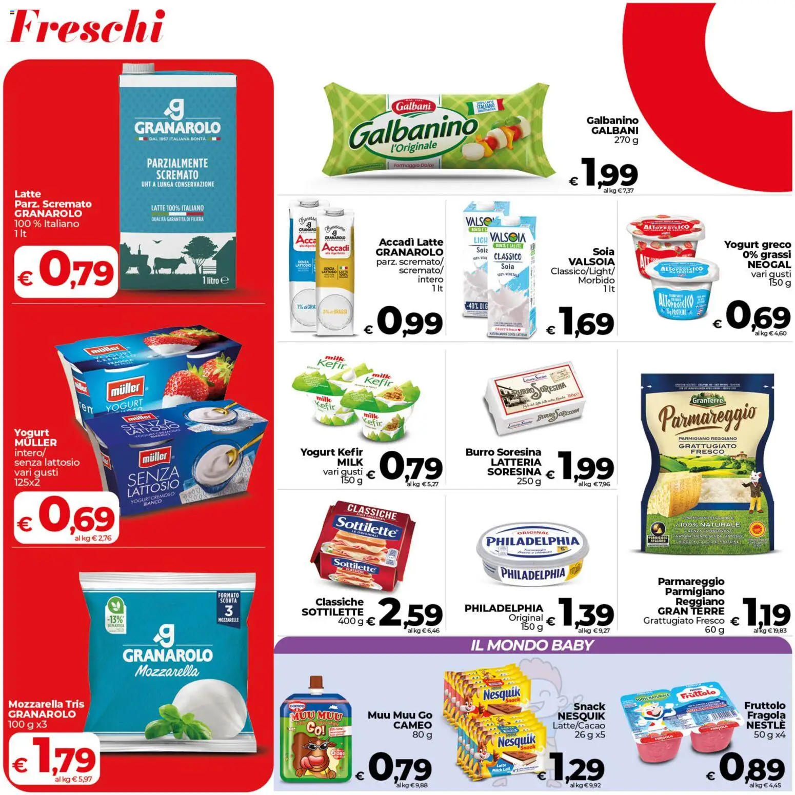 Volantino COOP del 29.01.2026 | Pagina: 12 | Prodotti: Yogurt greco, Yogurt, Parmigiano reggiano, Parmigiano