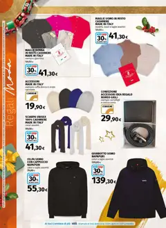 Anteprima del volantino Ipercoop Natale Piemonte catalogo valido a partire dal 20.11.2025 | Pagina: 32 | Prodotti: Sciarpa, Cintura, Data, Cappuccio