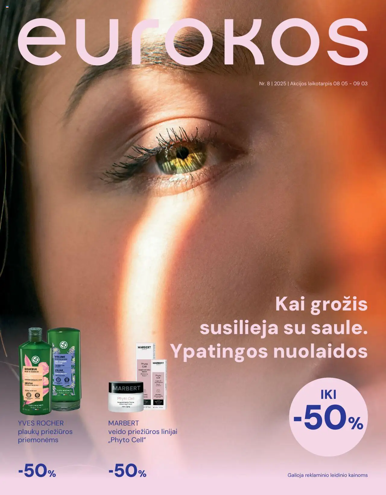 Eurokos leidinys│galioja nuo 05.08.2025 | Puslapis: 1