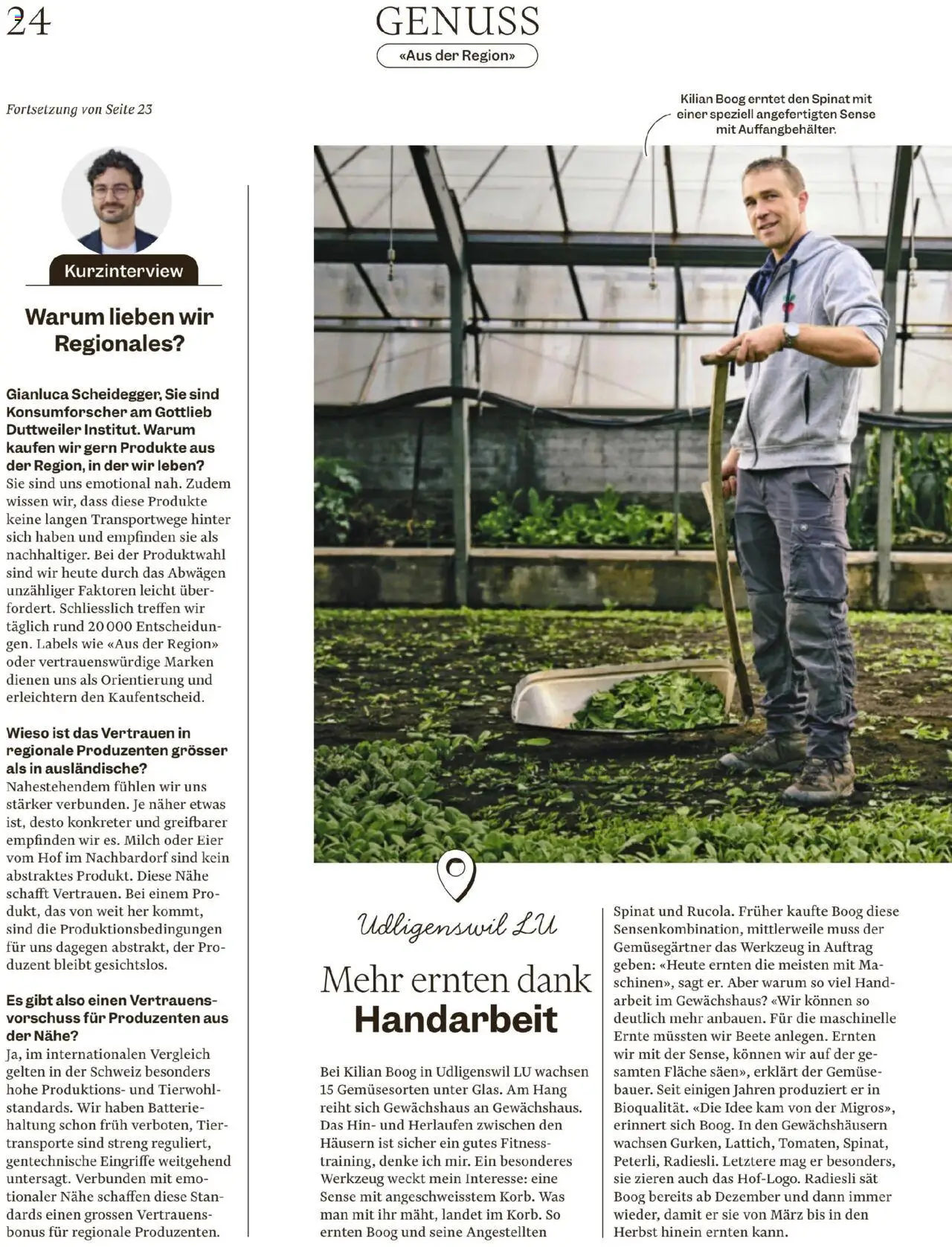 Migros Magazin – gültig ab 16.09.2025 | Seite: 24
