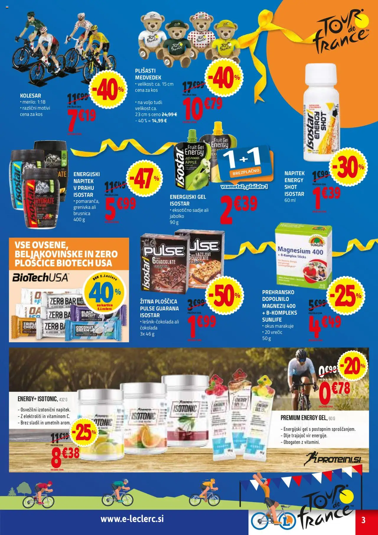E.leclerc katalog │ velja od 02.07.2025 | Stran: 3 | Izdelki: Kos, Cokolada, Grenivka, Sadje