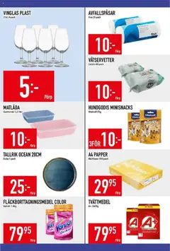 Matdax reklamblad aktuell från 15.09.2025 | Sida: 20 | Produkter: Avfallspåsar, Tvättmedel, Fläckborttagningsmedel, Papper