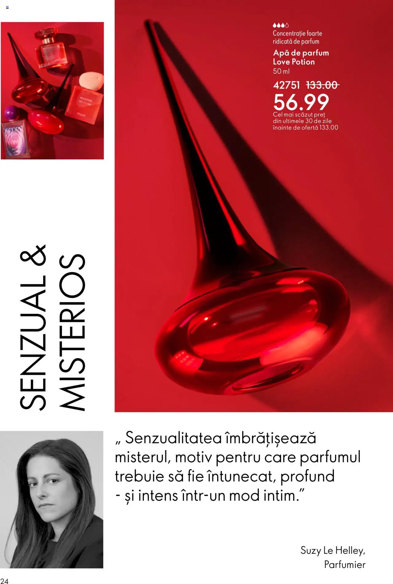 Oriflame catalog 13 2025 – valabil de la 10.09.2025 | Pagină: 24 | Produse: Apă de parfum, Parfum, Apă