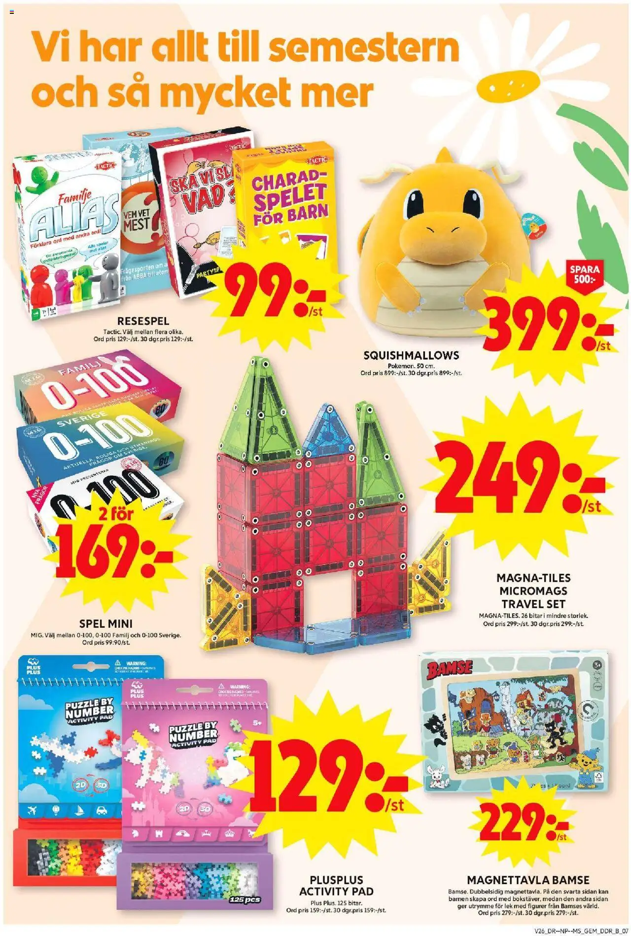 ICA Maxi reklamblad aktuell från 23.06.2025 | Sida: 18 | Produkter: Set, Spel