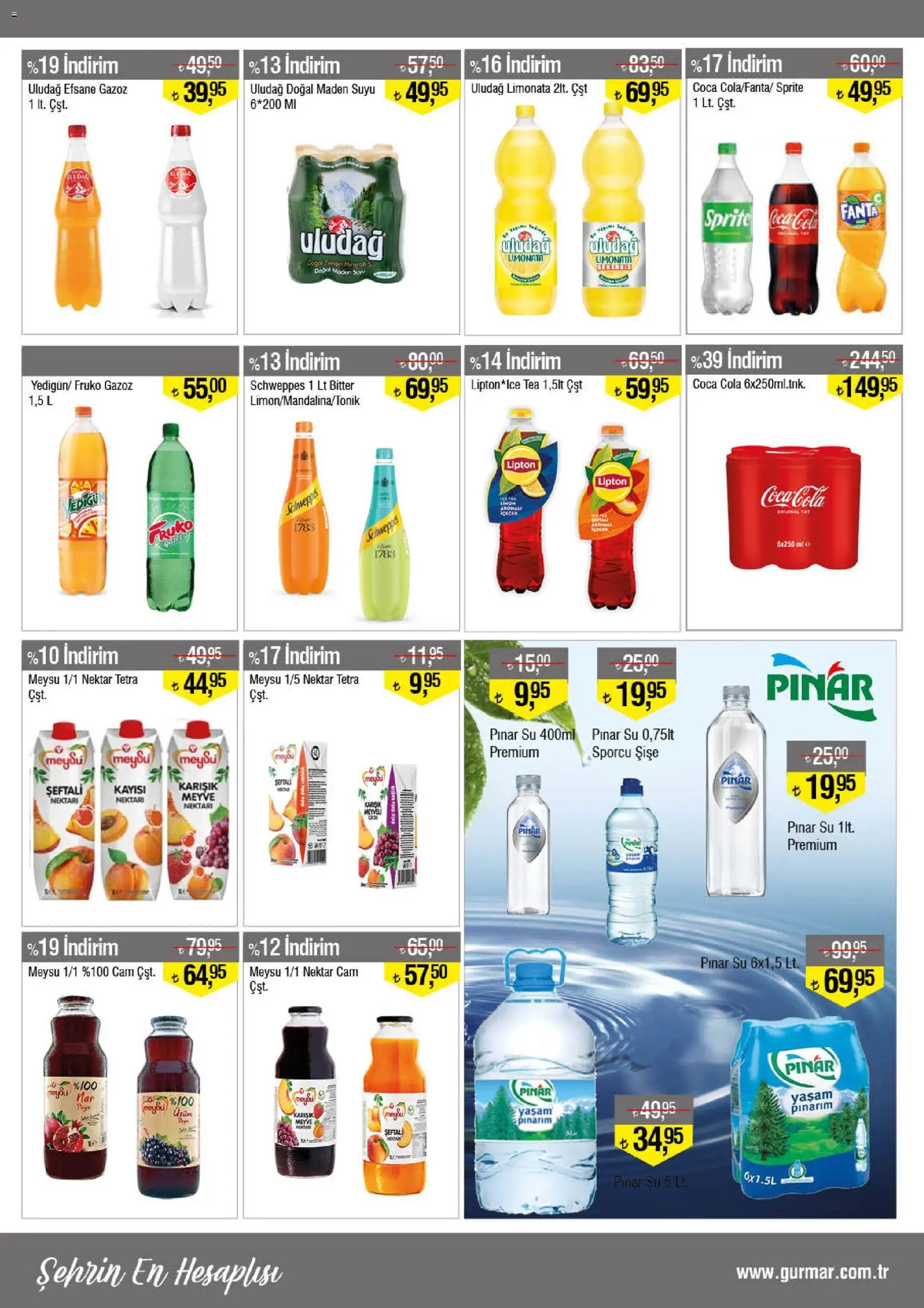 Gürmar Katalog - 16.01.2026 tarihinden itibaren geçerlidir | Sayfa: 10 | Ürünler: Çamaşır deterjanı, Deterjan