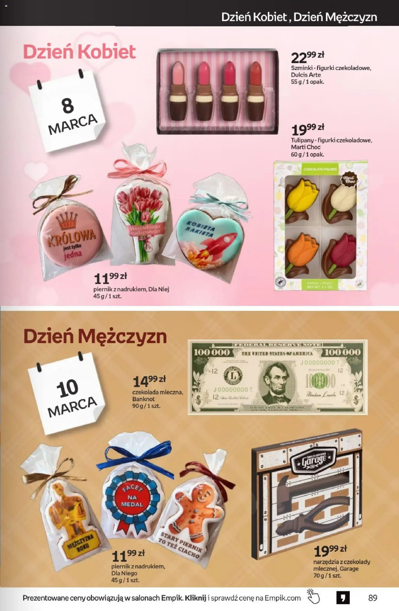 Empik promocje od 25.02.2026 | Strona: 89 | Produkty: Czekolady, Piernik, Figurki, Czekolada