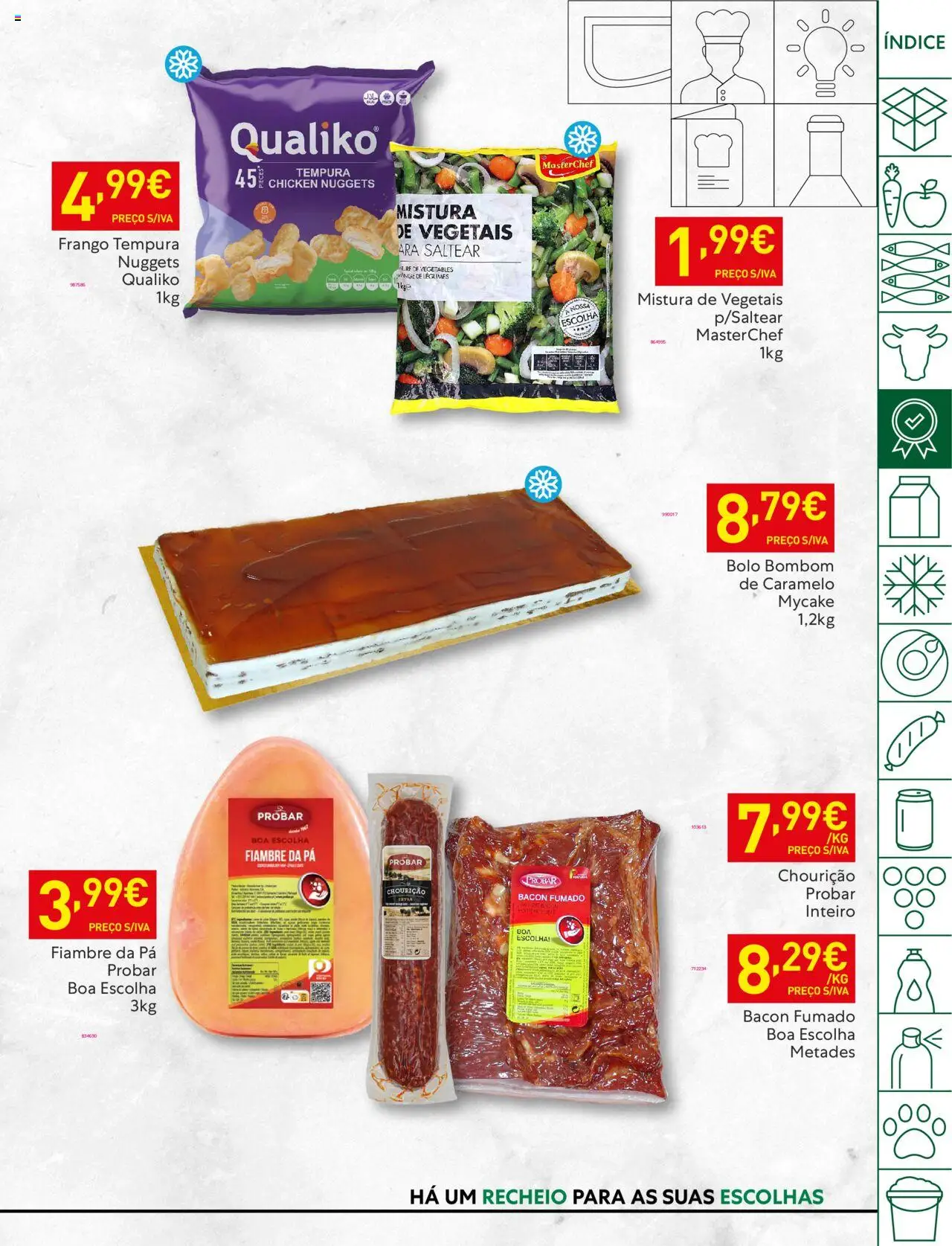 Recheio folheto │ válido de 19.08.2025 | Página: 13 | Produtos: Frango, Bombom, Pá, Nuggets