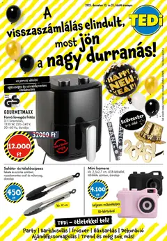 TEDi Akciós újság - amely érvényes a következő dátumtól: 12.12.2025