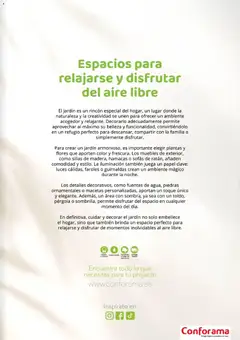Vista previa Conforama Guía Jardín 2026 válido desde el 19.03.2026 | Página: 3 | Productos: Muebles, Juega, Galette de chaise