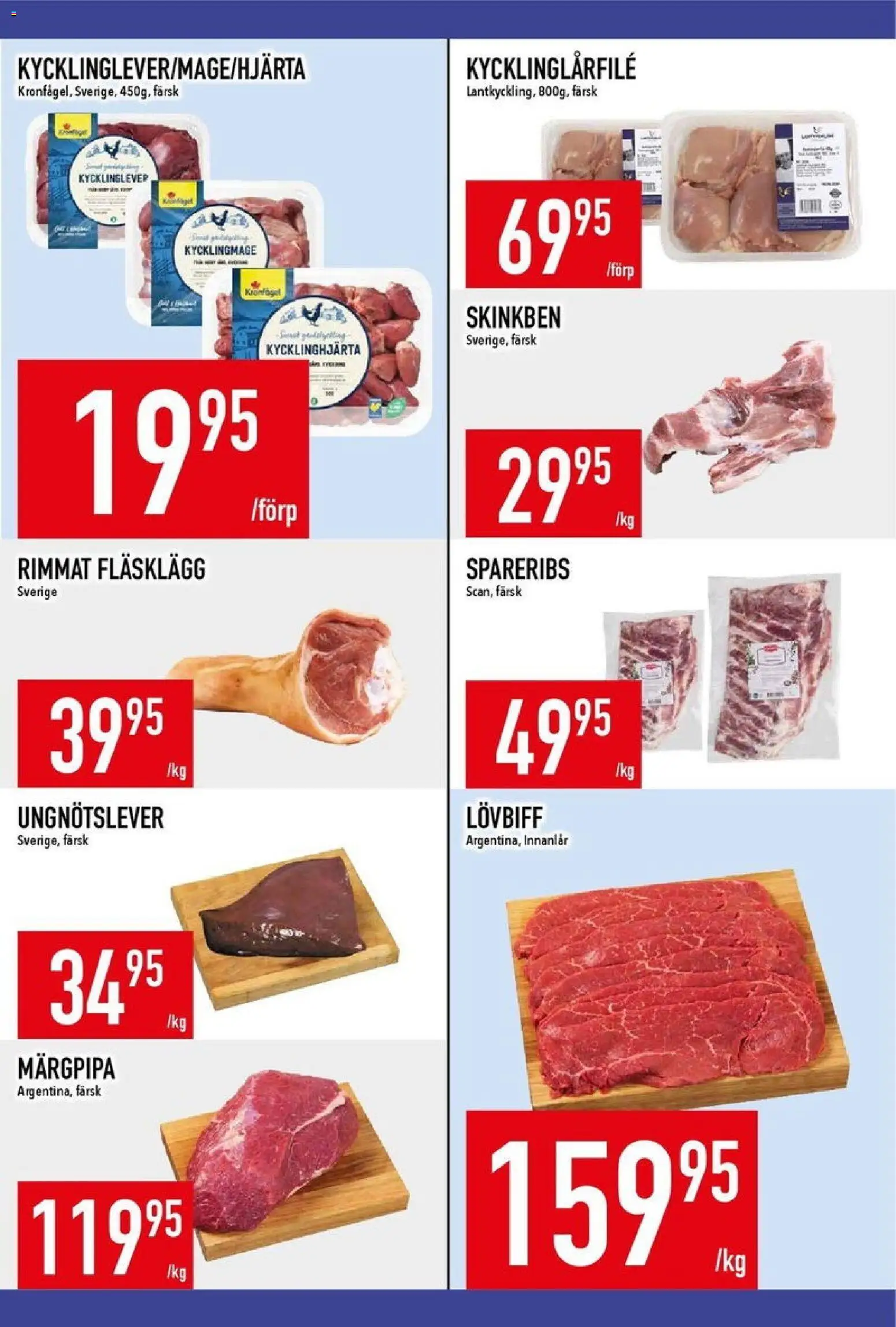 Matdax reklamblad aktuell från 12.01.2026 | Sida: 13 | Produkter: Lövbiff