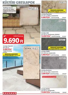 Bauhaus akciós újság - amely érvényes a következő dátumtól: 05.03.2026 | Oldal: 16 | Termékek: Padlólap