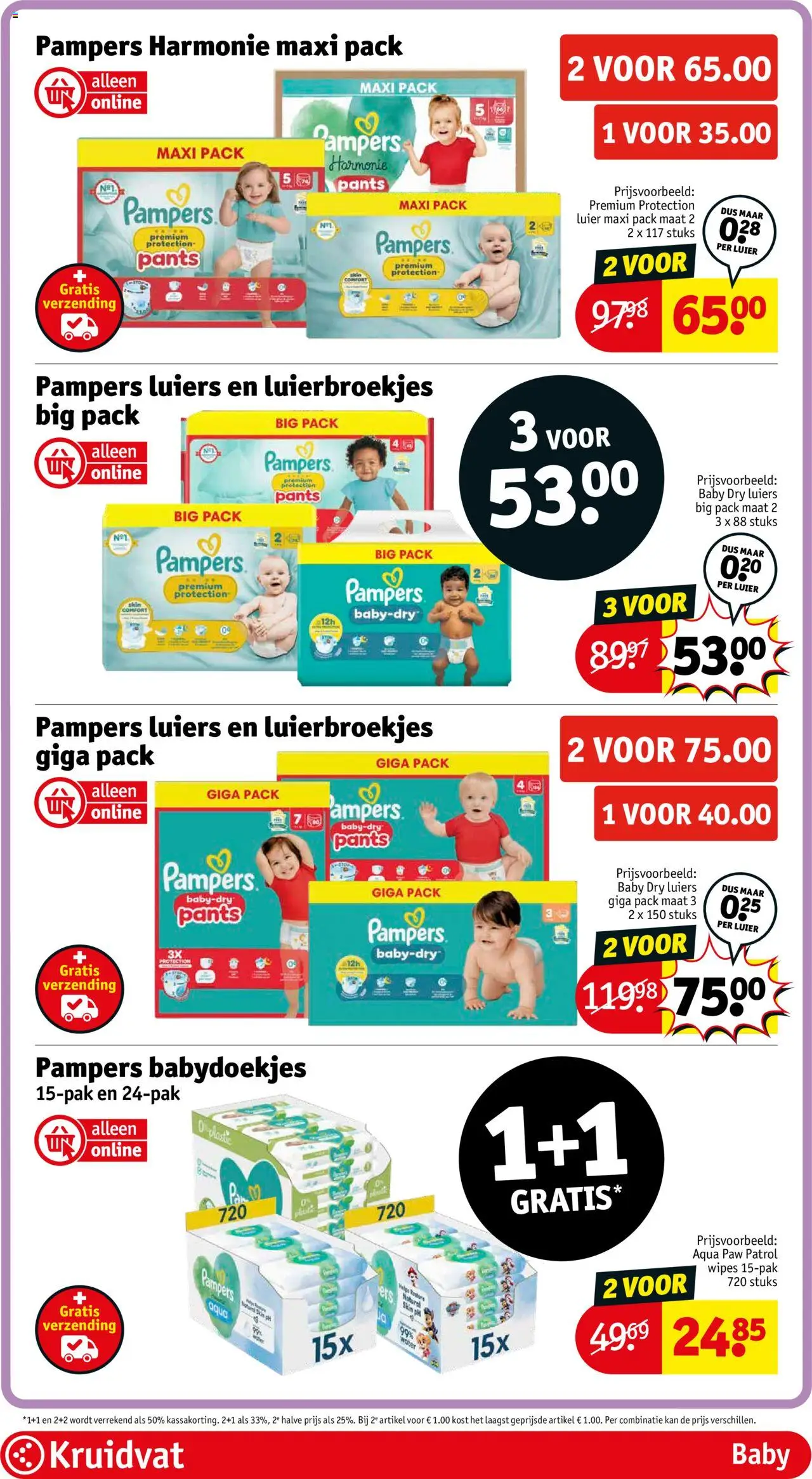  | Pagina: 69 | Producten: Kan, Pampers, Babydoekjes, Festék