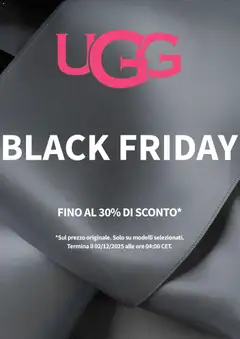 Anteprima del volantino UGG - Black Friday valido a partire dal 25.11.2025
