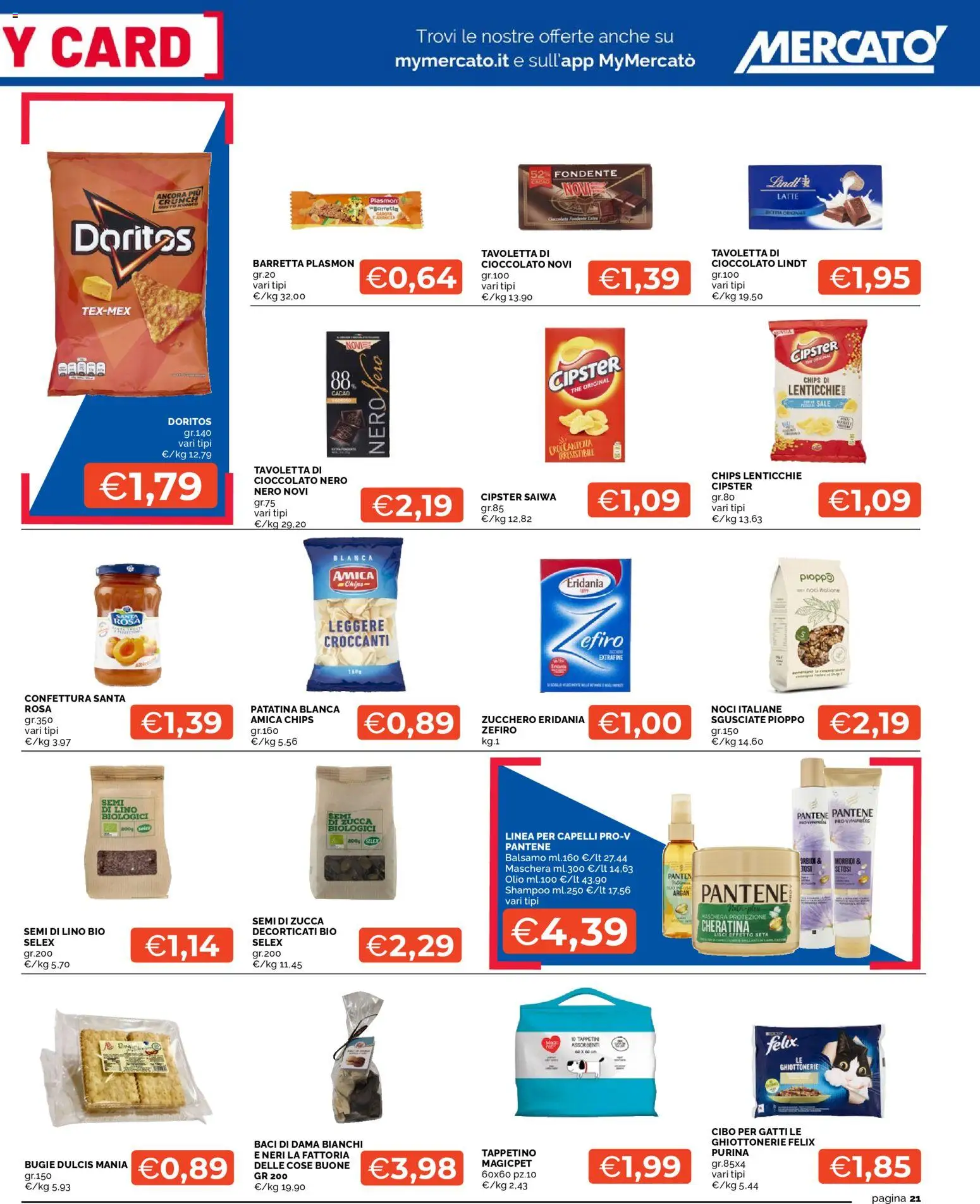 Volantino Mercatò del 22.01.2026 | Pagina: 21 | Prodotti: Shampoo, Balsamo, Maschera, Olio