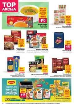 Mercator katalog akcije – veljaven od 05.03.2026 | Stran: 18 | Izdelki: Juha, Kos, Top doble cara, Testenine
