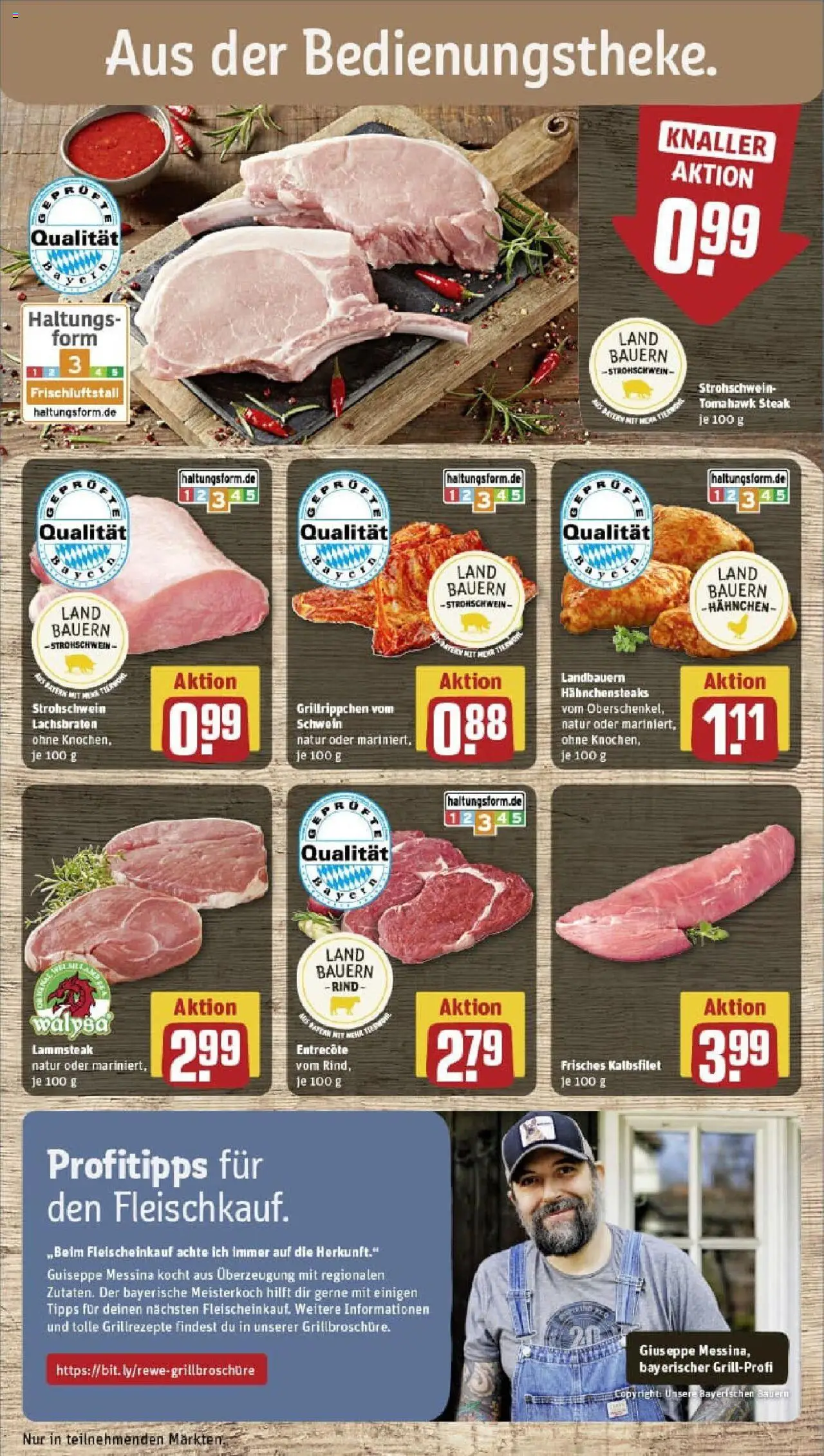 Rewe prospekt Manching	 - gültig ab dem 20.07.2025 | Seite: 10 | Produkte: Hahnchen, Entrecote, Steak