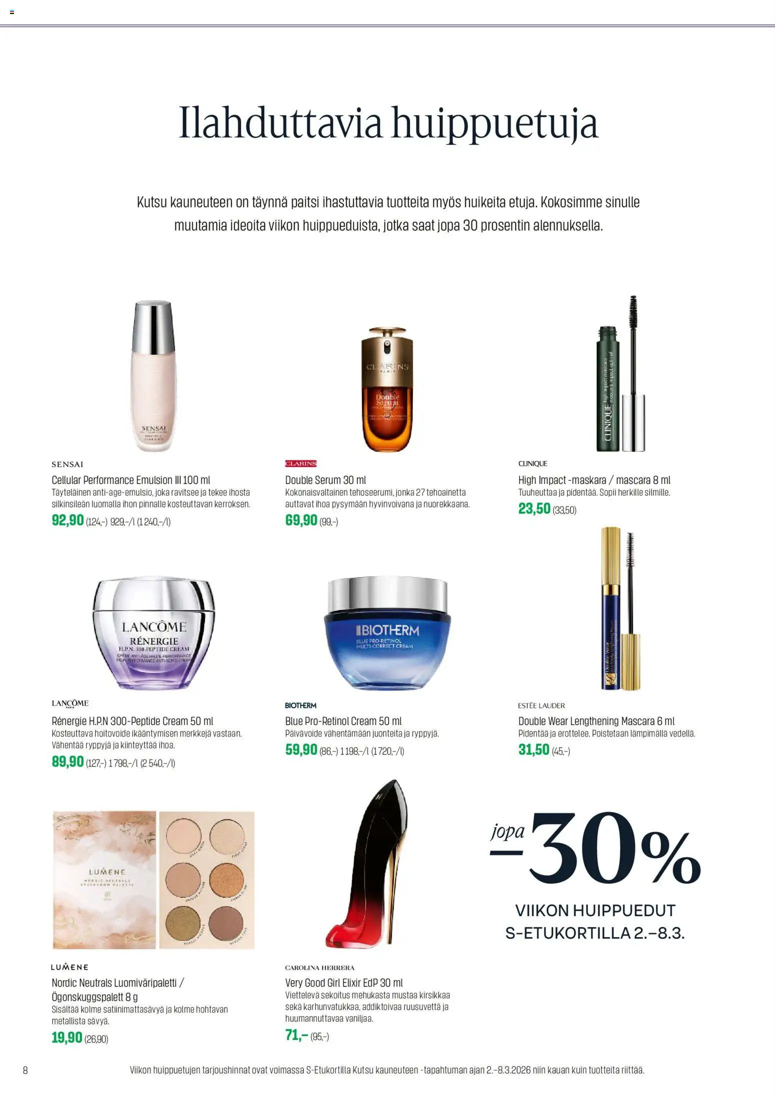 Sokos tarjoukset – voimassa 02.03.2026 alkaen | Sivu: 8