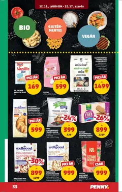 WELLGOOD GLUTÉNMENTES PANÍRMORZSA, 200 g, 2995 Ft/kg a termék csomagolása üzletenként eltérhet - amely érvényes a következő dátumtól: 11.12.2025 | Oldal: 37