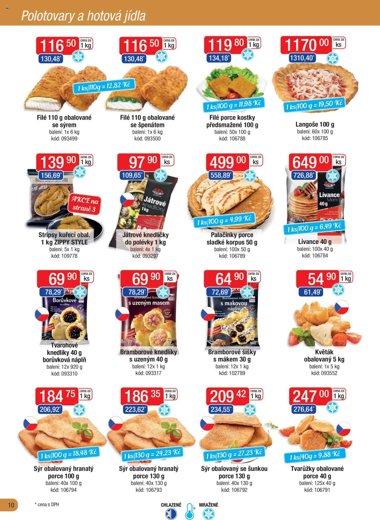 Astur & Qanto leták - Velkoobchod fresh 06/2025 od 01.06.2025 | Strana: 10 | Produkty: Sýr, Bramborové šišky s mákem, Hotová jídla, Kostky