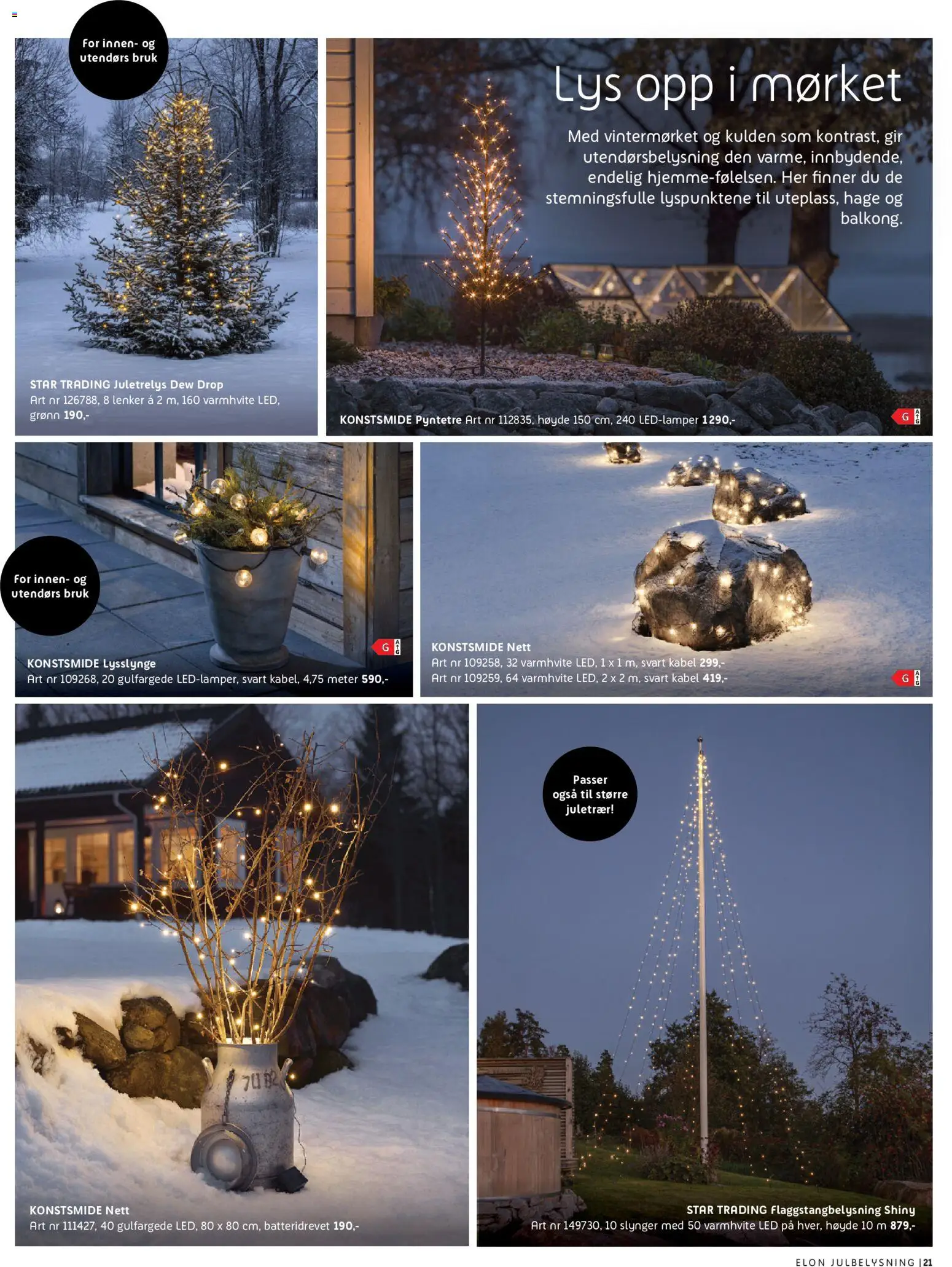 {H1} | Side: 21 | Produkter: Kabel, Суміш дитяча, Lys