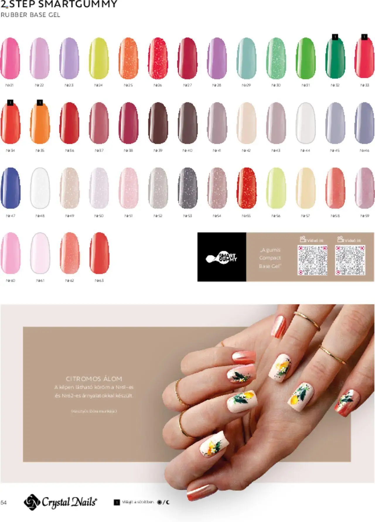 Crystal Nails akciós ujság - amely érvényes a következő dátumtól: 01.03.2025 | Oldal: 54 | Termékek: Videó