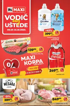 Maxi katalog - pregled Maxi kataloga - važi od 09.10.2025