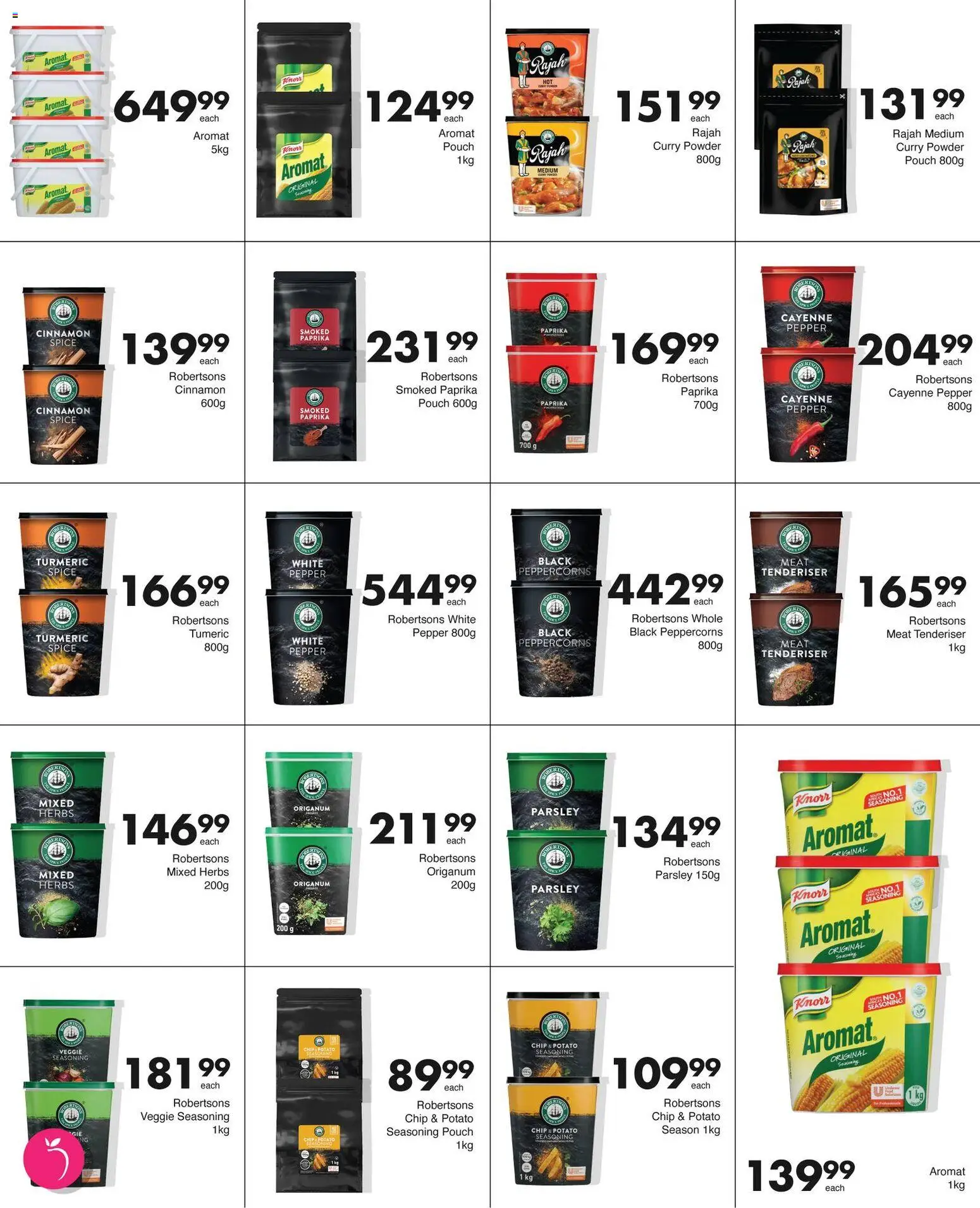 New Save catalogue – valid from 09.02.2026 | Page: 13 | Products: Parsley, Powder, Curry powder, Pepper