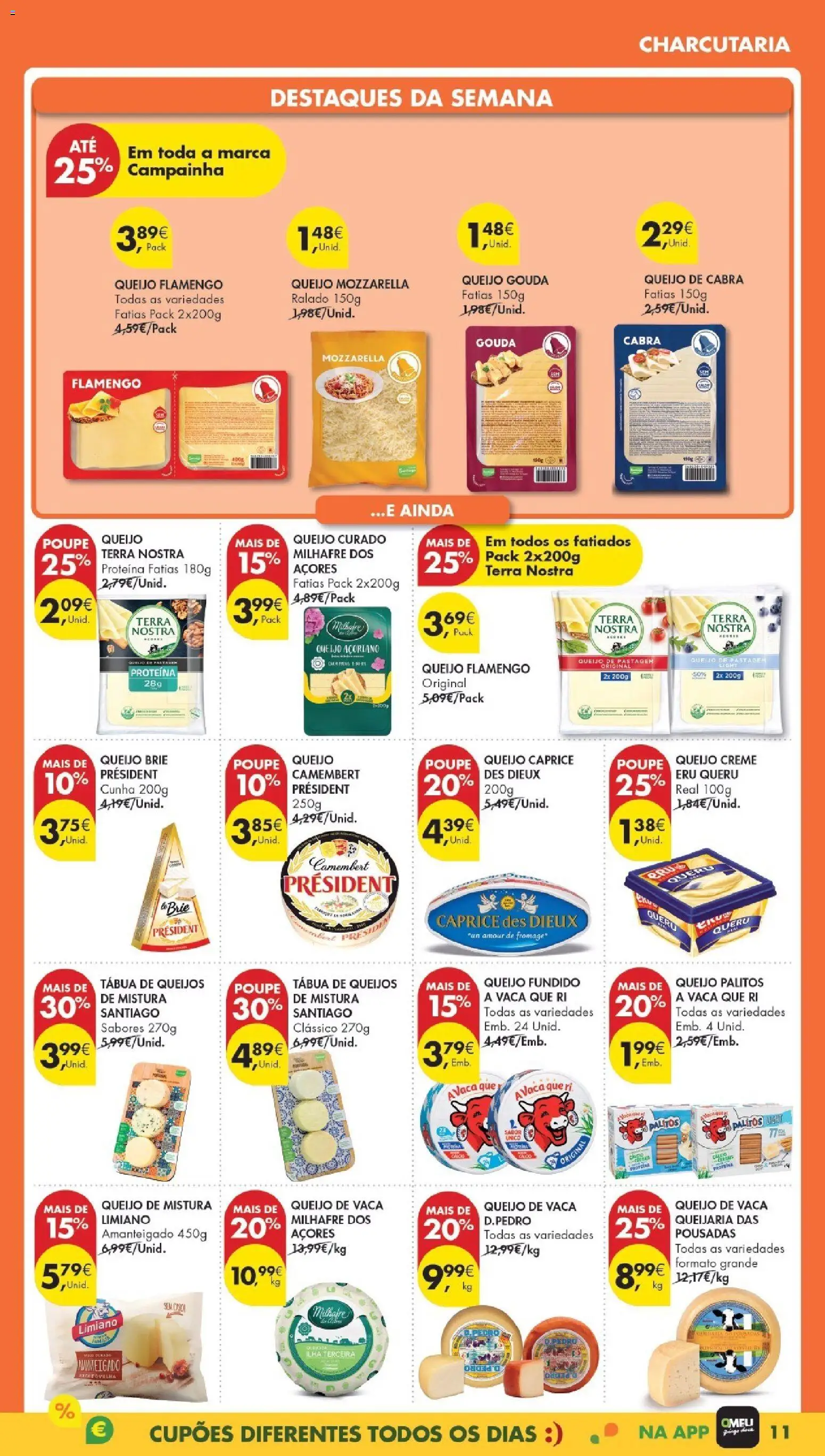 Pingo Doce Poupe Esta Semana Madeira │ válido de 24.02.2026 | Página: 11 | Produtos: Tábua, Campainha, Creme, Proteina