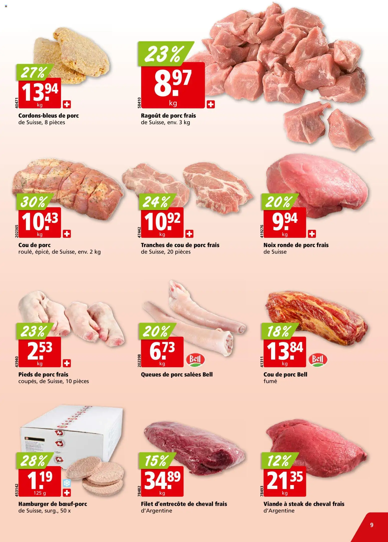 Aligro Aktionen Chavannes, Matran, Genève, Sion – gültig ab 09.02.2026 | Seite: 9