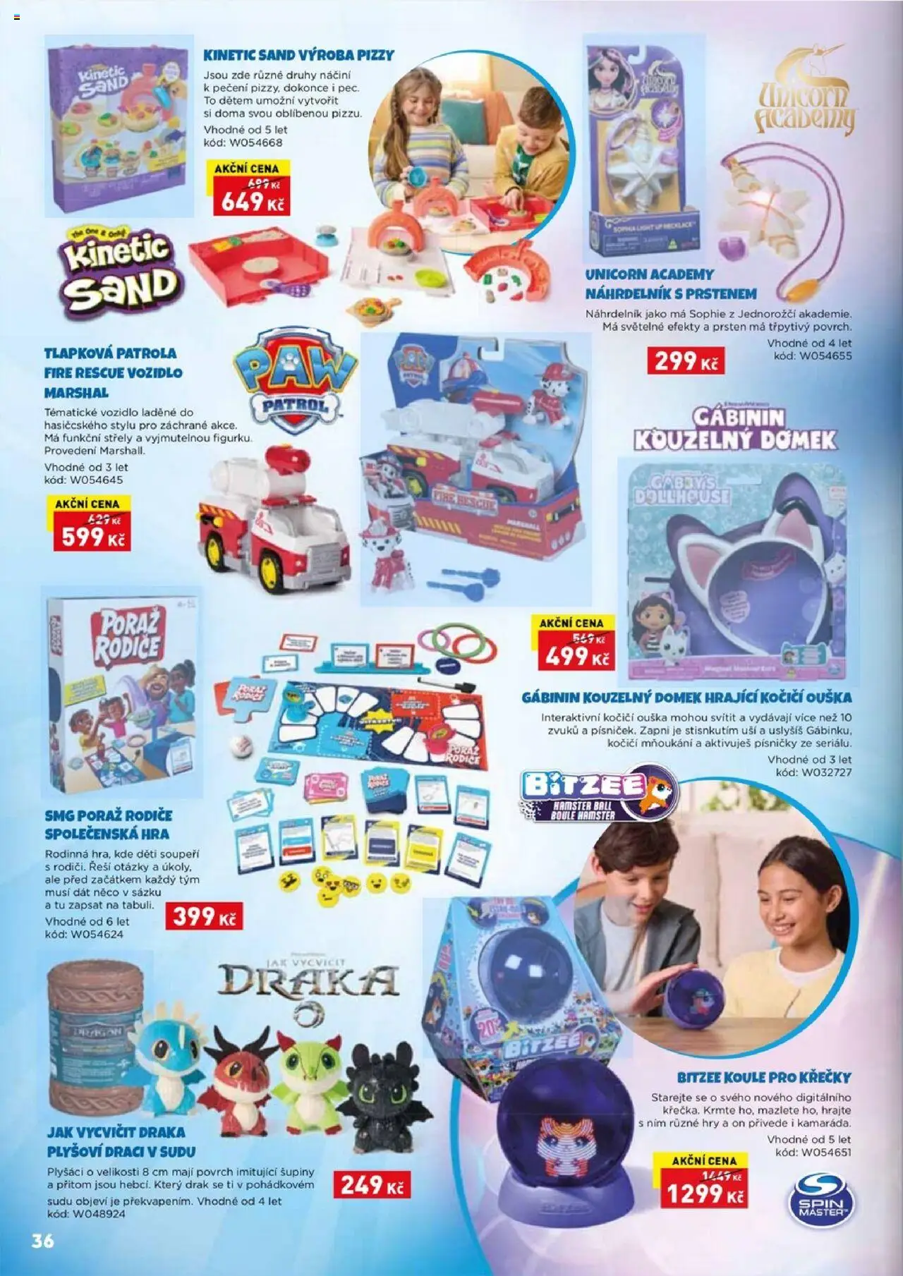 Wiky katalog - Vánoce 2025 od 14.10.2025 | Strana: 36 | Produkty: Tlapková patrola, Plyšáci, Hra