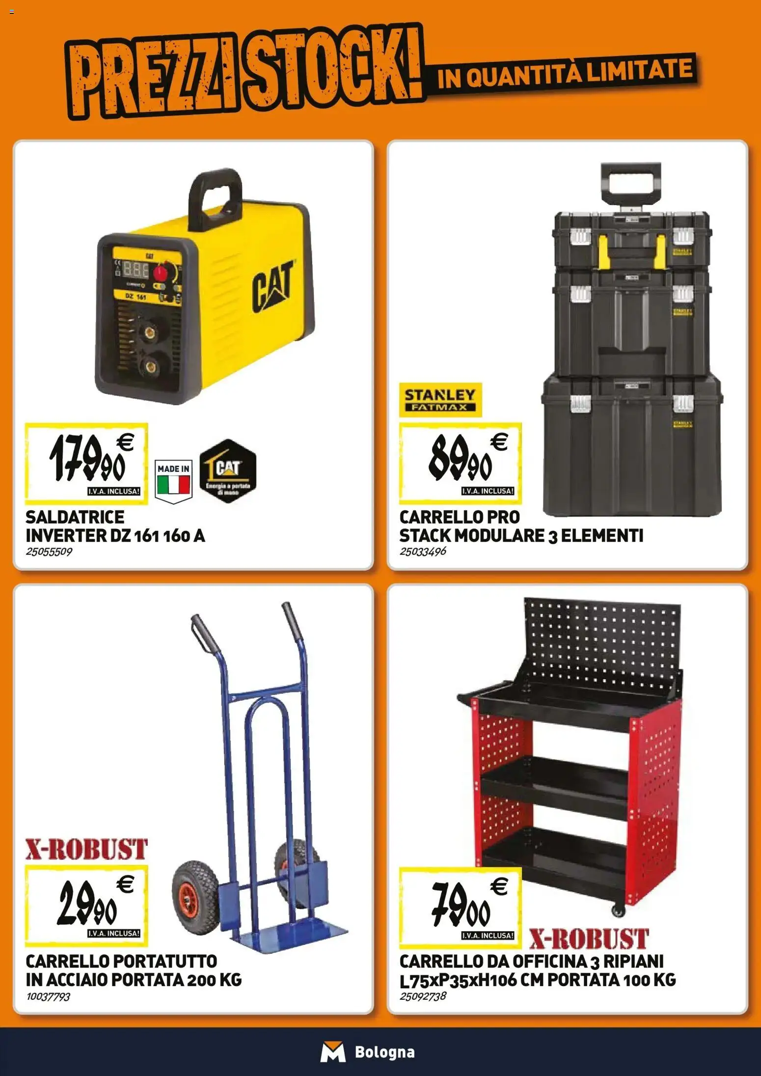 Volantino TECNOMAT del 27.11.2025 | Pagina: 19 | Prodotti: Carrello, Saldatrice