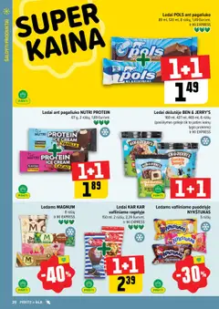 IKI akcijos nuo 08.09.2025 | Puslapis: 20 | Prekių: Ledai