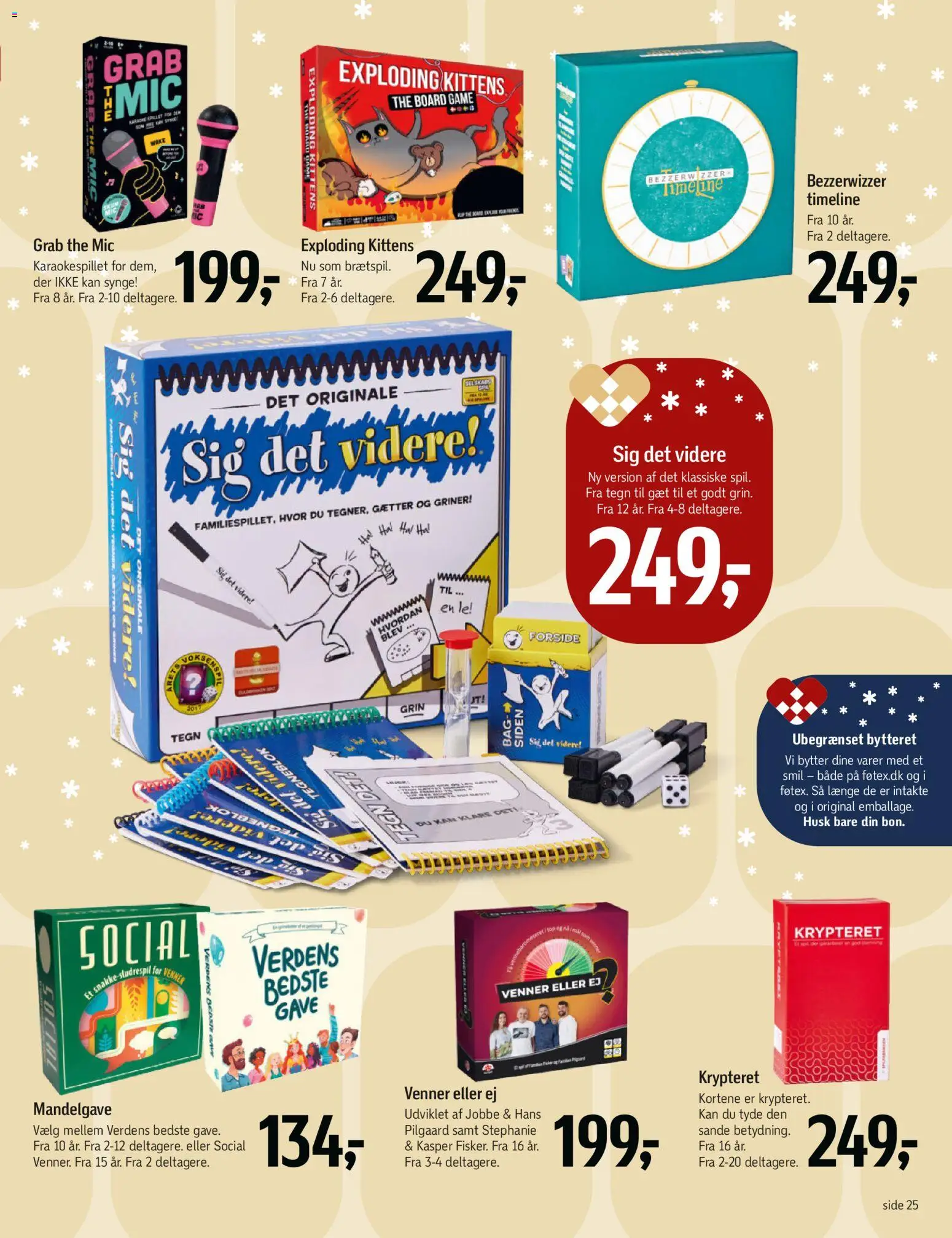 Føtex tilbudsavis – gyldig fra 31.10.2025 | Side: 25 | Produkter: Søm