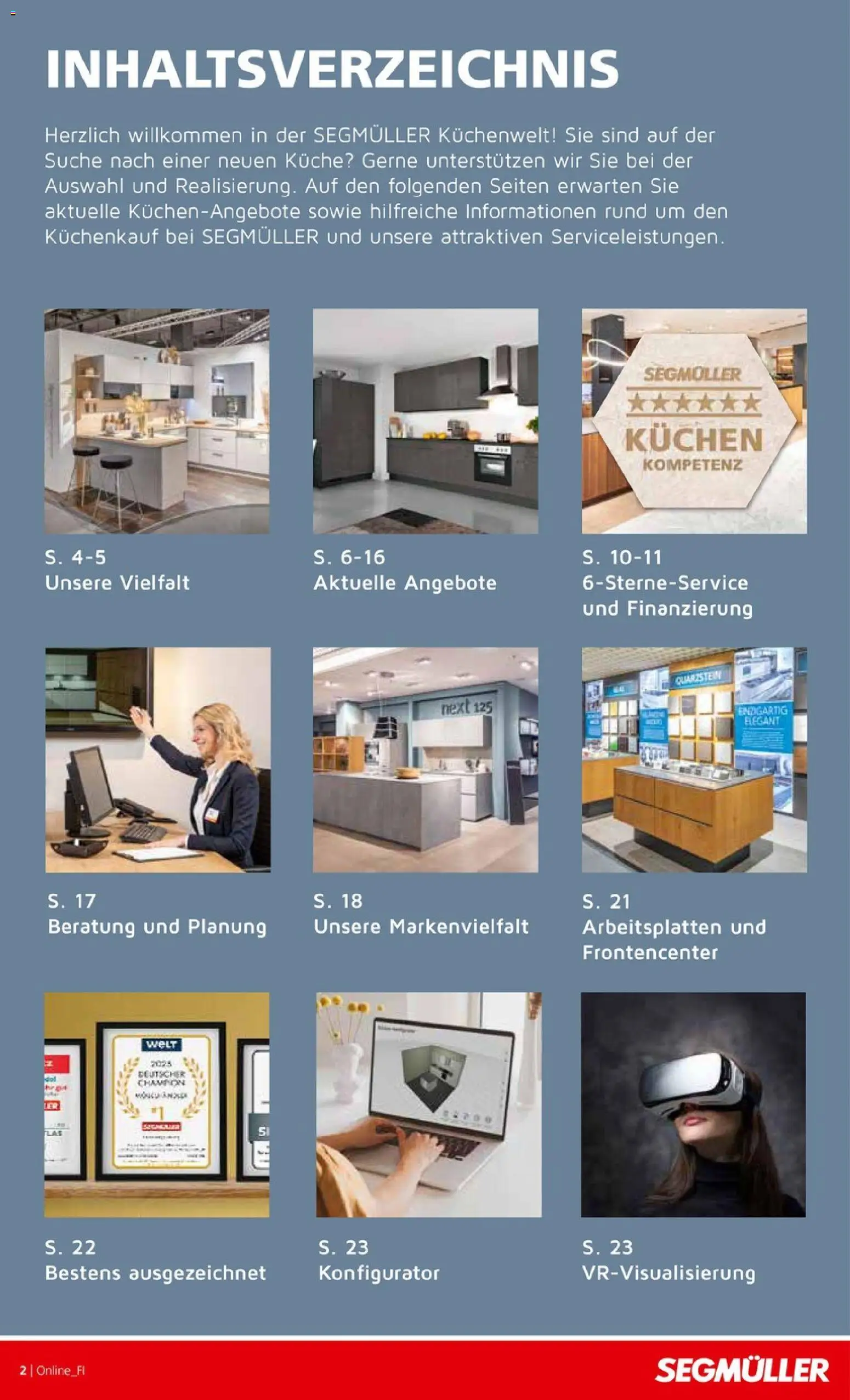 Segmüller Küchen Spezial – gültig ab 01.11.2025 | Seite: 2 | Produkte: Küche, Kuchen