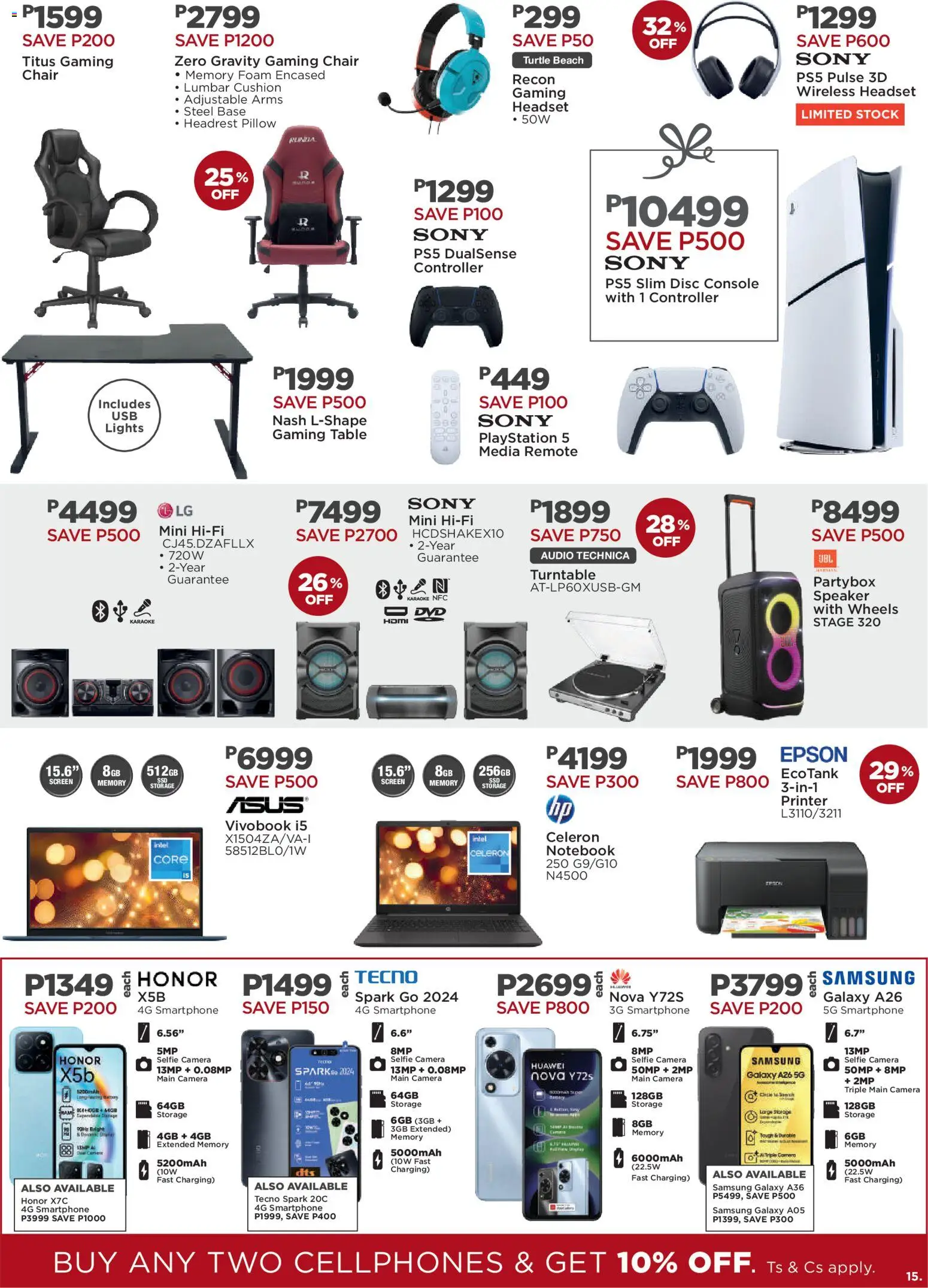 New House and Home catalogue – valid from 20.10.2025 | Page: 15 | Products: Camera, Pillow, Table, Chair