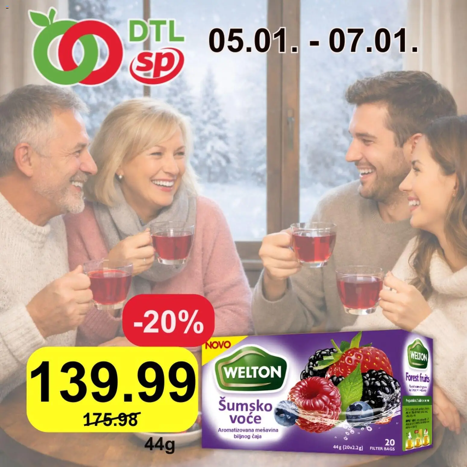 Senta Promet katalog - važi od 05.01.2026 | Strana: 1